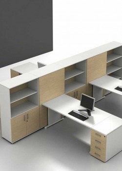 office-workspace-spacious-white-laminate-cubicle-office-furniture-design-with-open-rack-and-brown-cabinet-door-modern-office-cubicle-layout-design